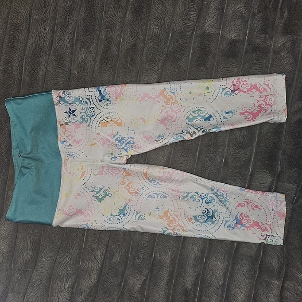 Rebels Blue Artistic Leggings